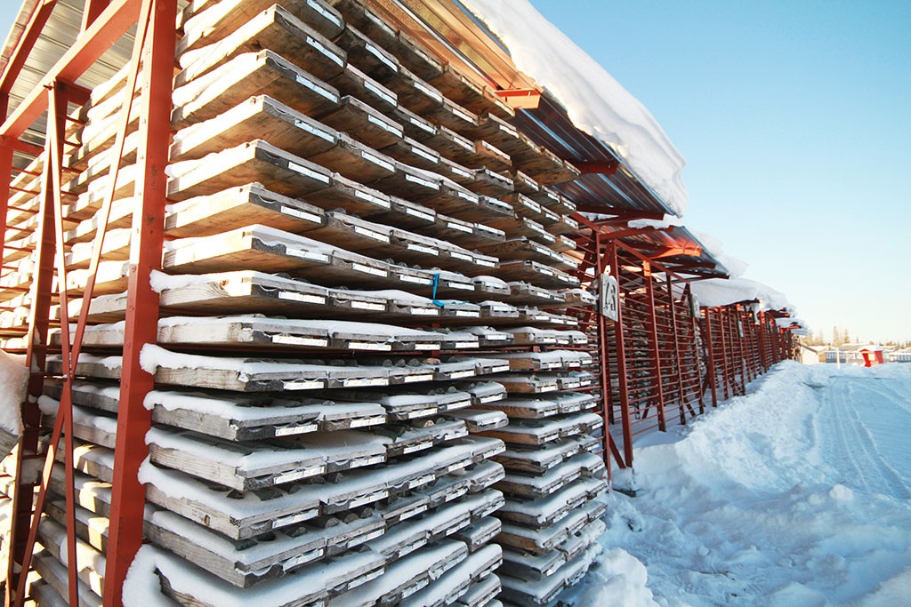 Carottes de forages d'exploration à Malartic